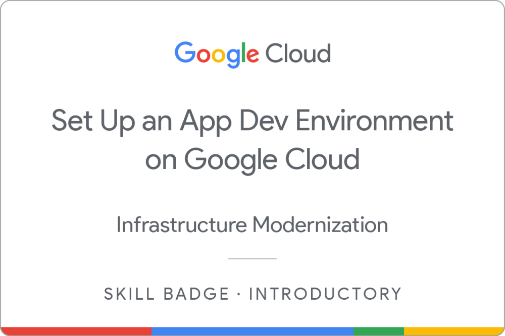 Set Up an App Dev Environment on Google Cloud - Certificate earned by Lazuardy Al Farissi
